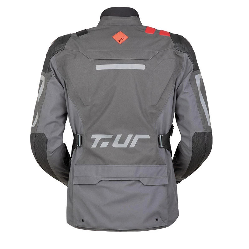 Cheapest 🛒 Tucano Urbano Touring T.ur J-zero Jacket Grey Red 👍 2 Cheapest 🛒 Tucano Urbano Touring T.ur J-zero Jacket Grey Red 👍 - Image 2