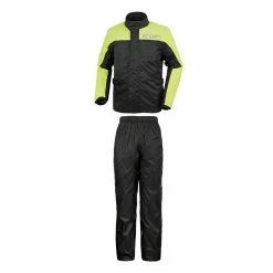 Budget 🎉 Tucano Urbano Two Pieces Suits T.ur Wp-one Rainproof Set Black Yellow 🛒