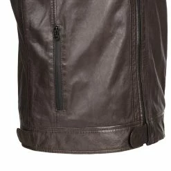 Top 10 ✔️ Tucano Urbano Pel Leather Jacket Brown ❤️ -Tucano Urbano Shop tucano urbano giacca pel marrone 4