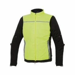 New 😉 High Visibility Tucano Urbano Nano Reflex Jacket Yellow Fluo 🎉 -Tucano Urbano Shop tucano urbano gilet nanoreflex 3